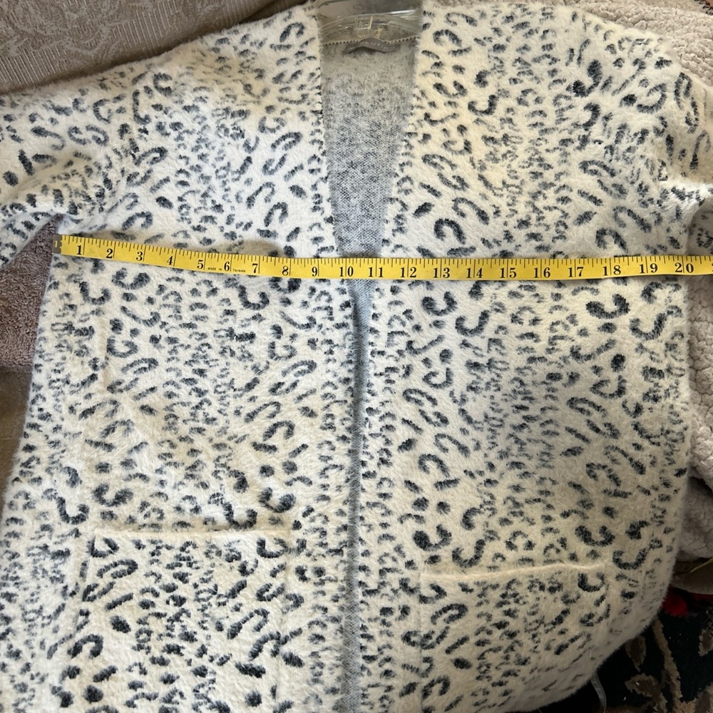 Evolution By Cyprus Leopard Print Open Front Pock… - image 5